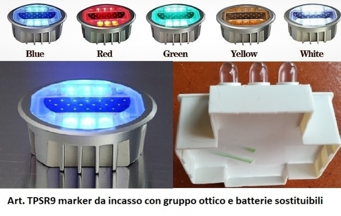 Gamma marker solari stradali a LED